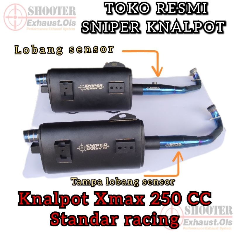 Knalpot xmax - knalpot yamaha xmax - knalpot xmax 250 - Yamaha Xmax 250/300 CC standar racing