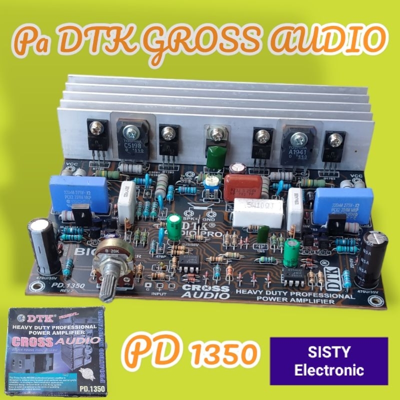 Kit Driver Sanken DTK Gross Audio Pd 1350