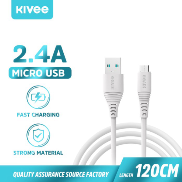 Unik Kivee Kabel Data Tipe Micro Fast Charging Xiaomi Charge OPPO huawei - CT310-12V Berkualitas