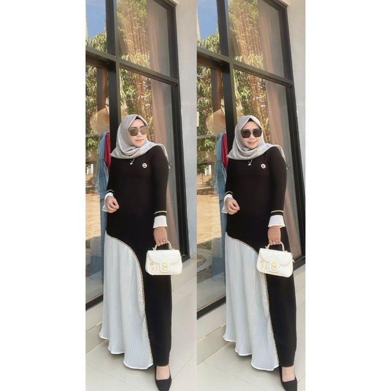 Abaya Premium Plisket by Iyaluna