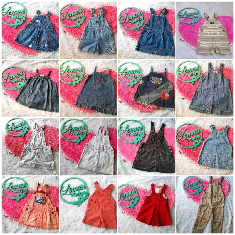 Preloved Overall Anak Bayi Celana Kodok Oshkosh Bgosh Original