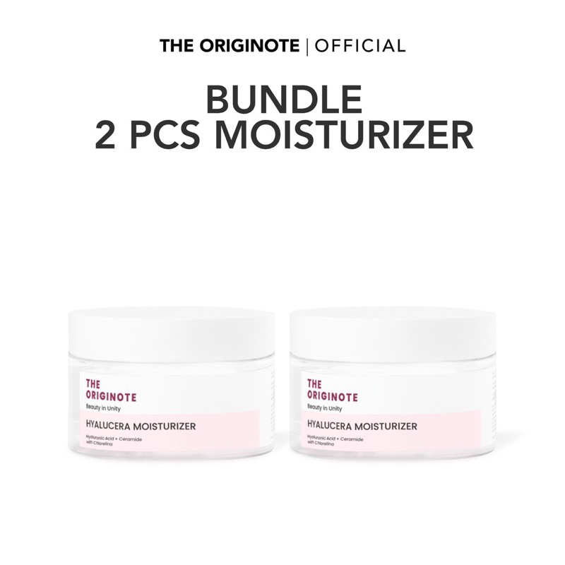 The Originote Bundle 2pcs Hyalucera Moisturizer