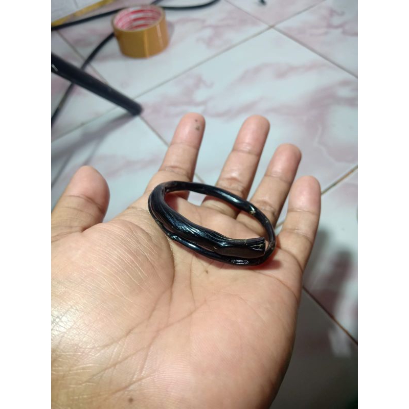 gelang akar Bahar hitam size kantoran