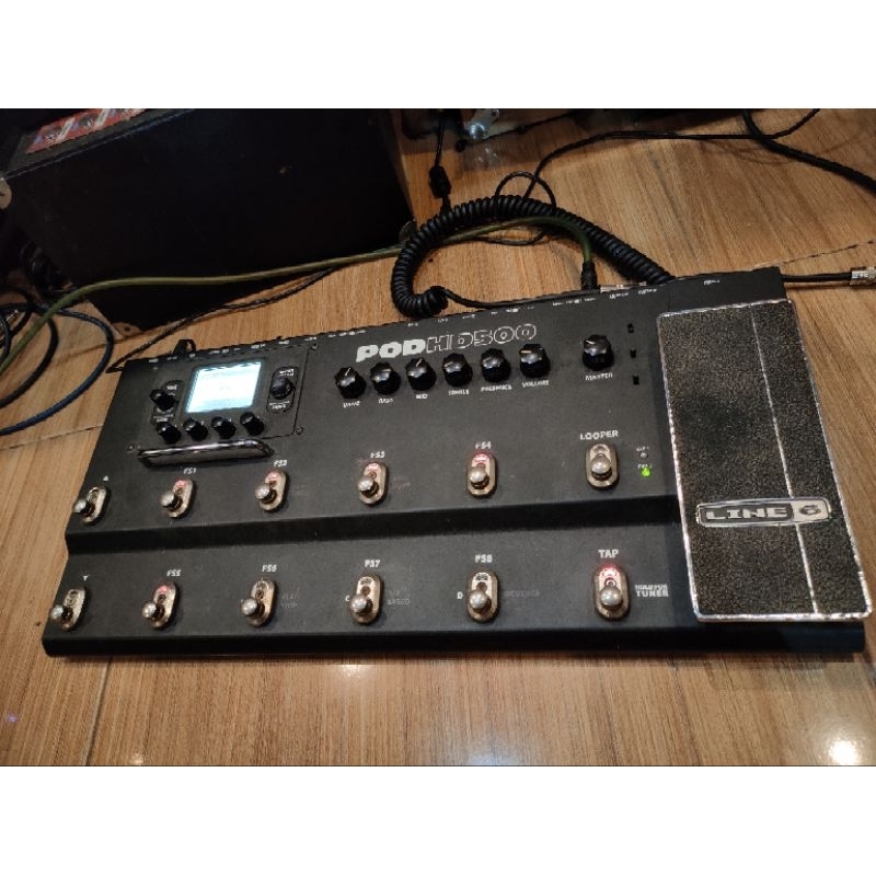 efek gitar line6 hd500