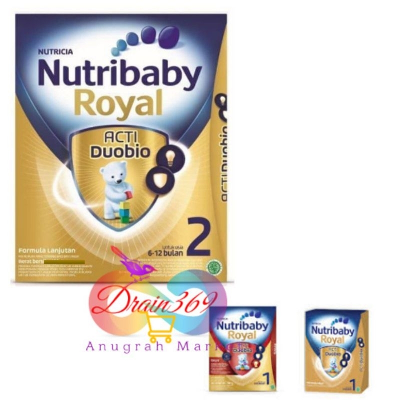 

nutribaby royal acti duobio 1&2 800gr