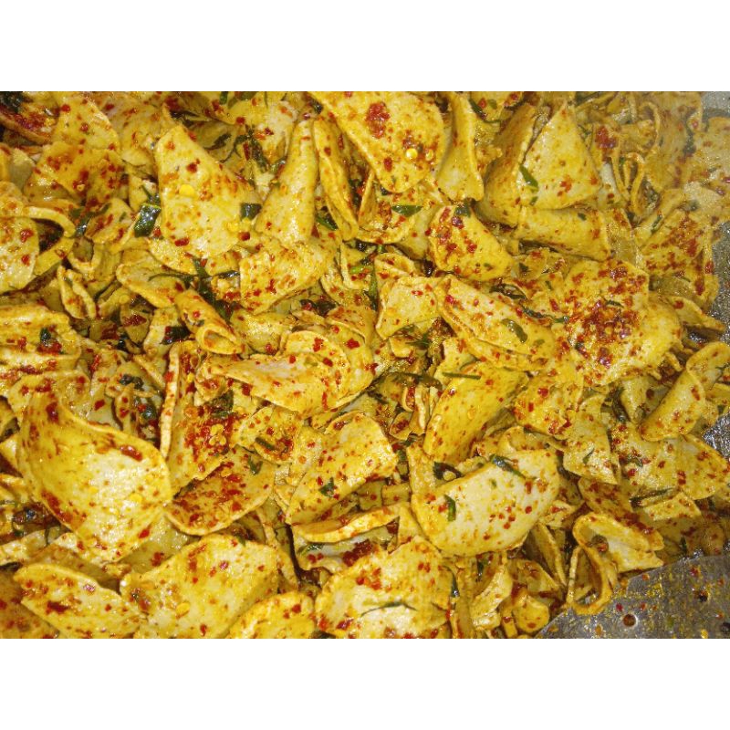 

kripik basreng bumbu bawang |kripik basreng kriuk