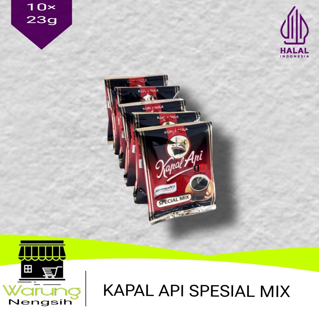 

Kopi Kapal Api / Kopi Kapal Api Spesial Mix / Kopi / Kopi Gula / Kopi Mix