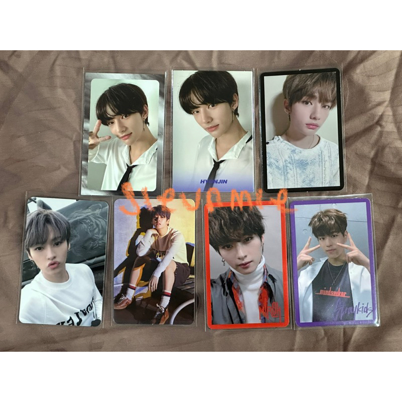 stray kids yellow wood levanter miroh sb hyunjin lee know noot noot stray kids photocard