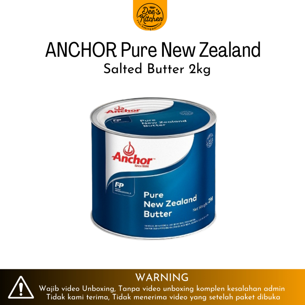 

Anchor Pure New Zealand Salted Butter 2kg