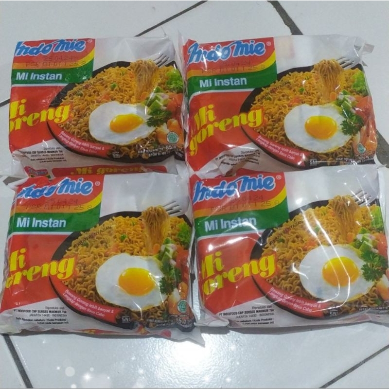 

Indomie Goreng 1 paket 5 pcs