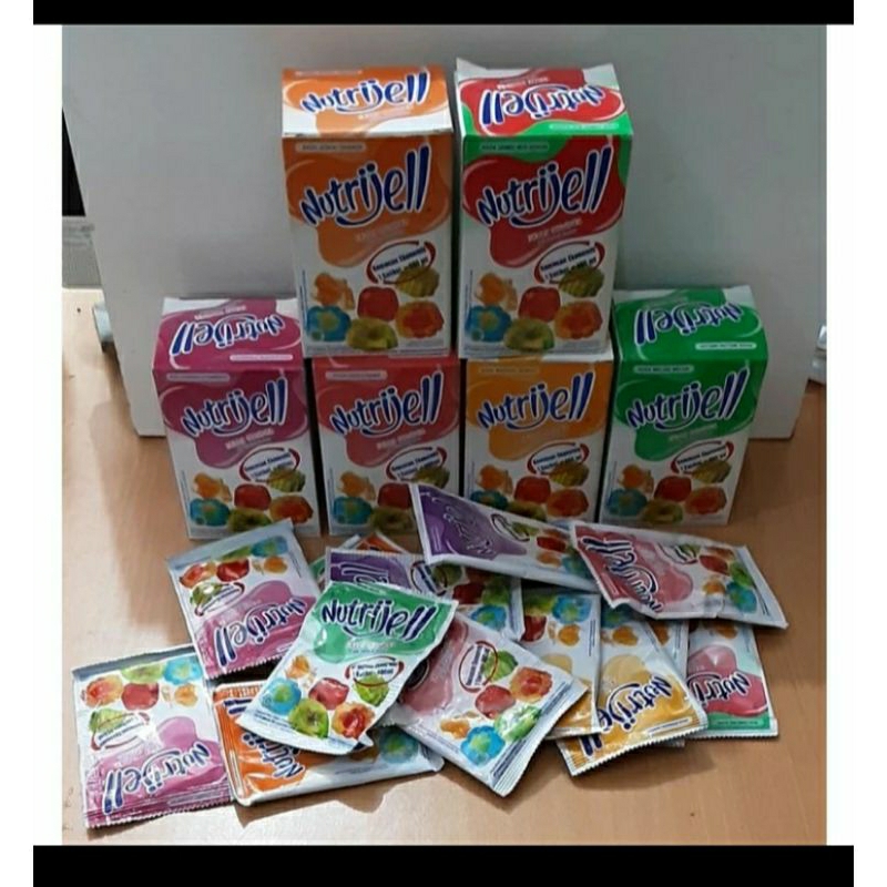 

SERBUK NUTRIJELL 10 GRAM ALL VARIAN RASA