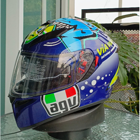 HELM Agv K3 Sv Misano Shark Via Via Via Blue HELM FULL FACE AGV