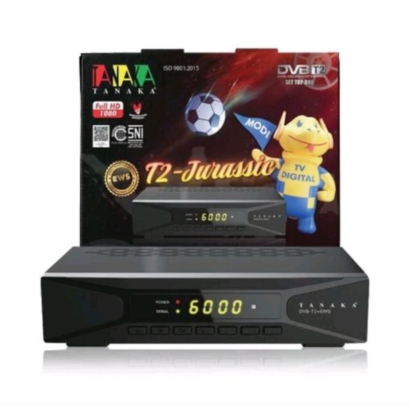 STB TANAKA T2 SET TOP BOX TANAKA SET TOP BOX DIGITAL TANAKA JURASSIC
