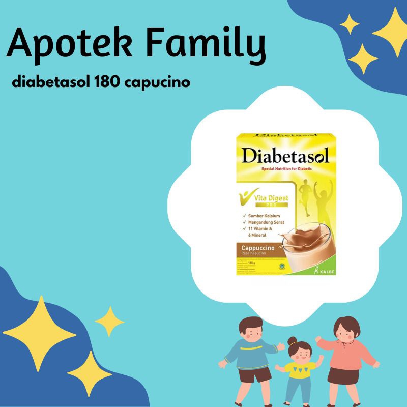 

DIABETASOL 180GR CAPPUCINO
