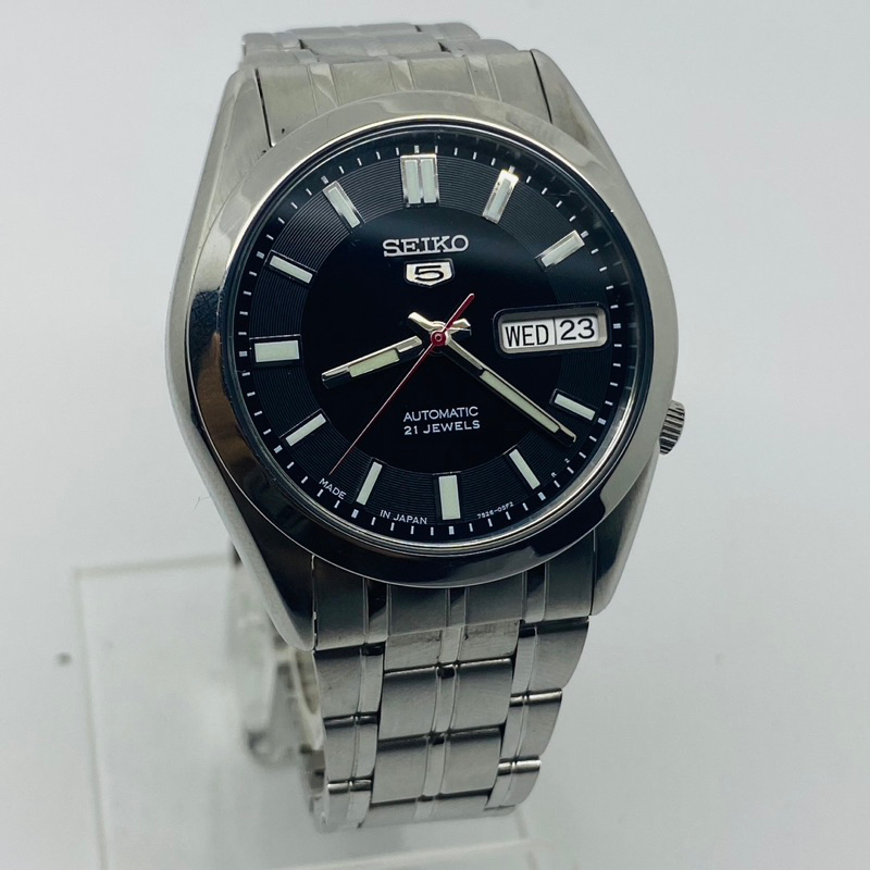 Seiko 5 7S26-03B0 Black Dial Made in Japan