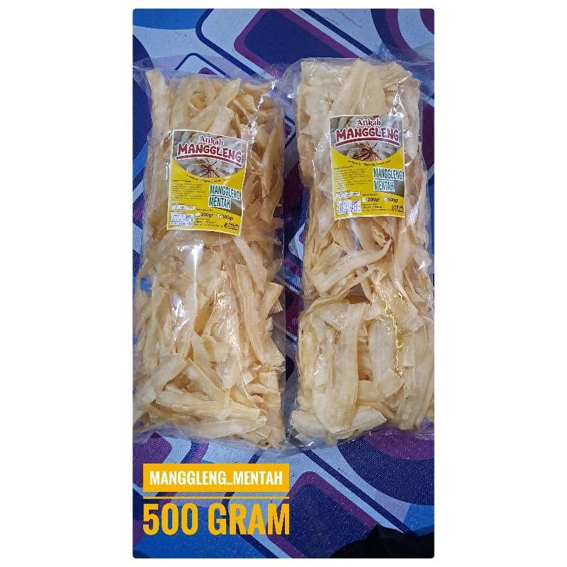 

Manggleng Mentah Asli Pasti Renyah