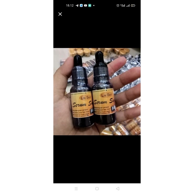 Serum linsky glowing