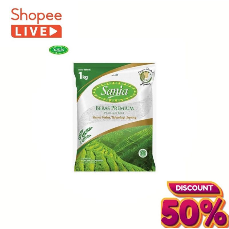 

beras Sania 1kg