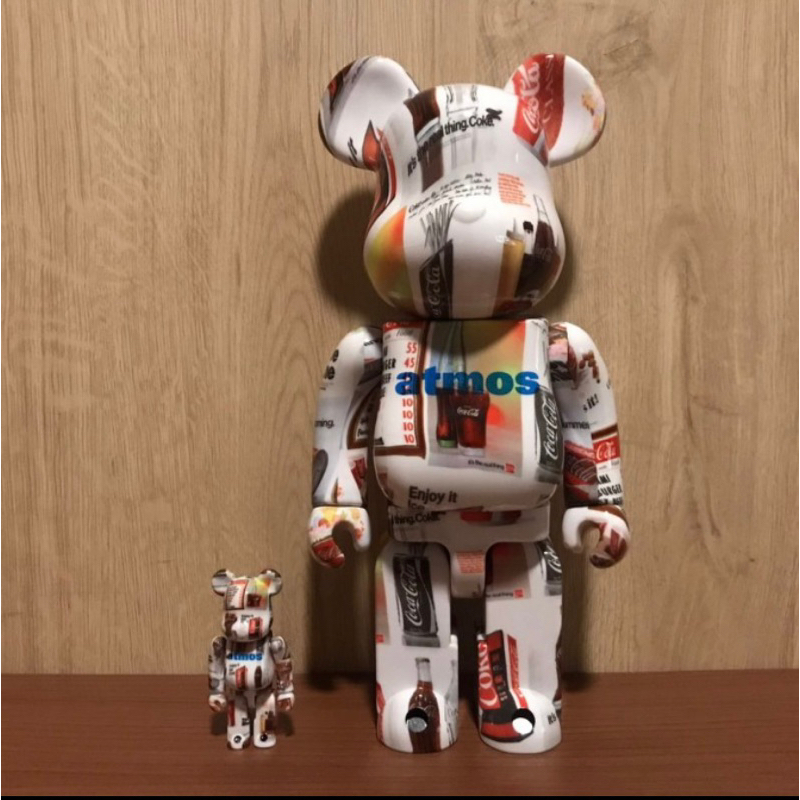 Original Bearbrick Be@rbrick Coca Cola Atmos Type 5 400% 100%