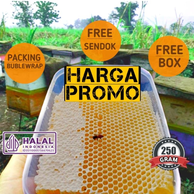 

Maknyuss1 [250Gr] Sarang Madu Asli Melifera