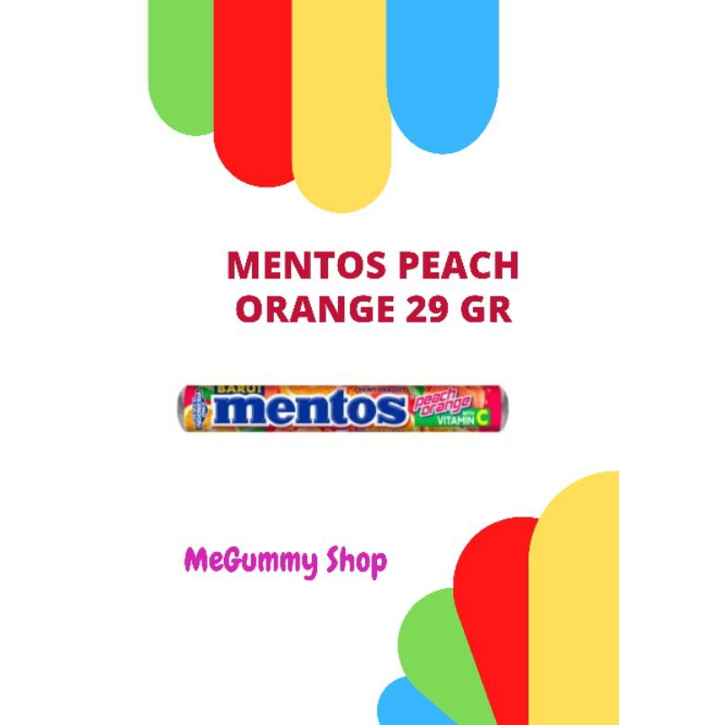 

Mentos Peach Orange Roll 29 gr