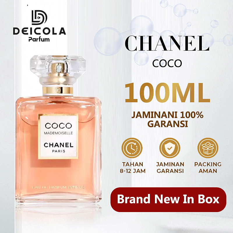 Chanel Coco Mademoiselle Parfum EDP 100ML Parfum Chanel Wanita, Tahan Lama, Parfume, Paris, Tahan La