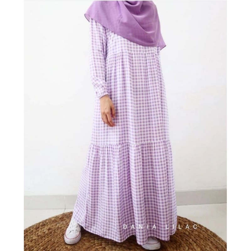 Dania Dress Latasha Outfit Lilac