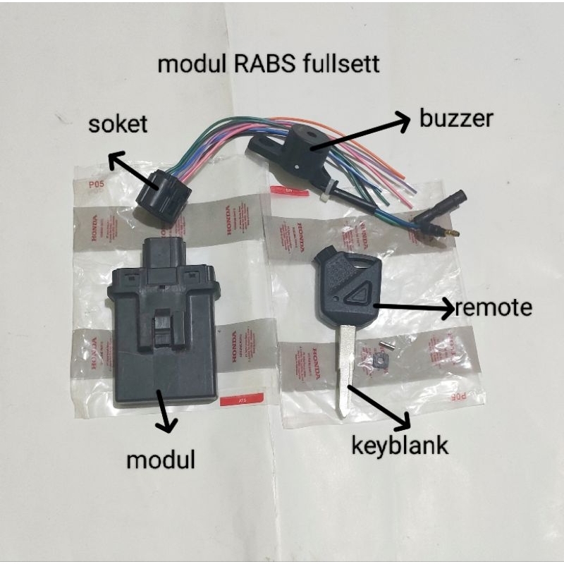 K37-13A.modul remote vario 110fi  scoopy fi vario 150 old (full set + remote)