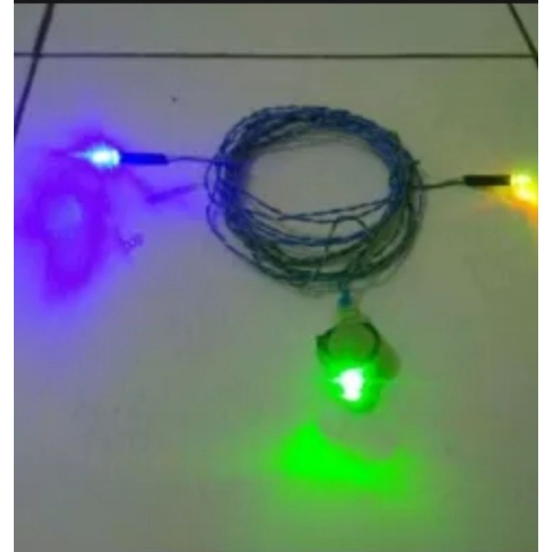 Lampu layang layang layangan koang sensor cahaya dan kabel sayap