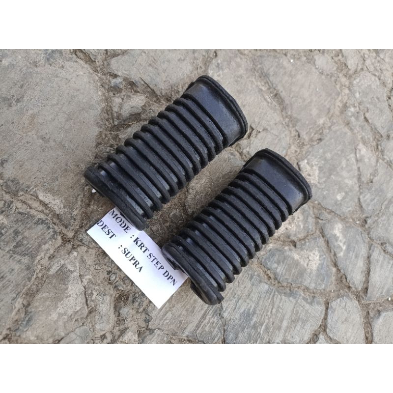 Postep Bostep Pijakan kaki Depan Supra 110 Supra x 125 Bostep Karet depan supra