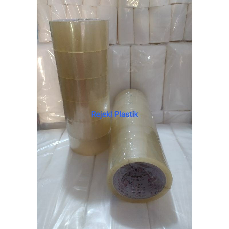 

Lakban bening 2in 45mm x 80y kualitas super bagus