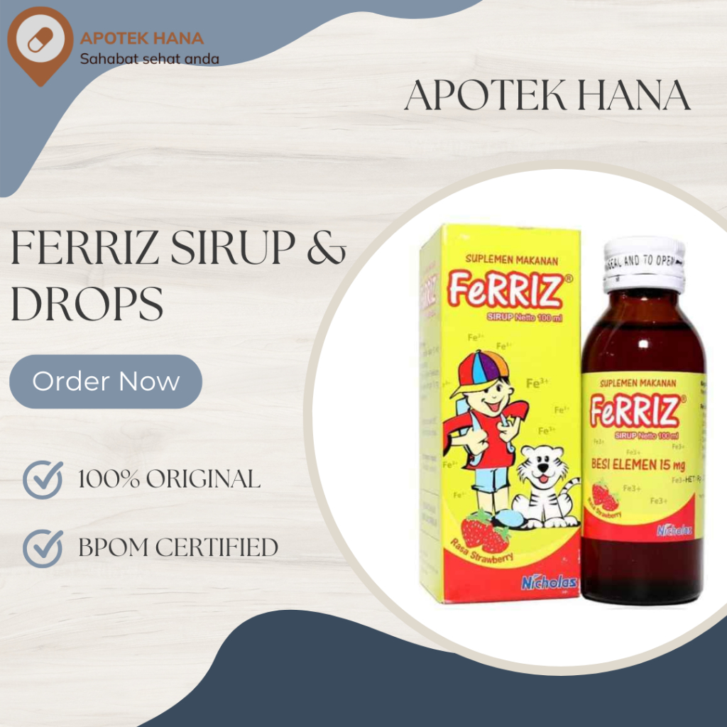 Ferriz Sirup 100 mL & Ferriz Drop