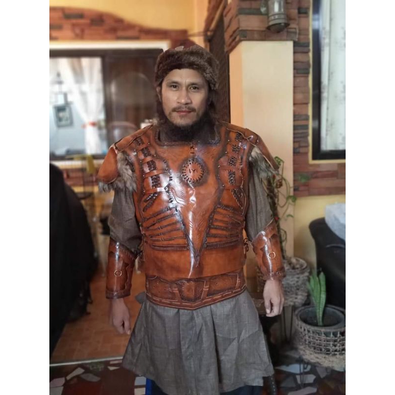 Baju Zirah/Ertugrul/Baju panahan/Topi Turki/osman/baju perang/ Costume Panahan