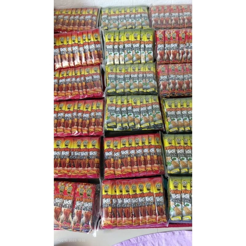 

MIE LIDI JAGI CEMILAN SEHAT PAKET USAHA 1 KARTON 250PCS