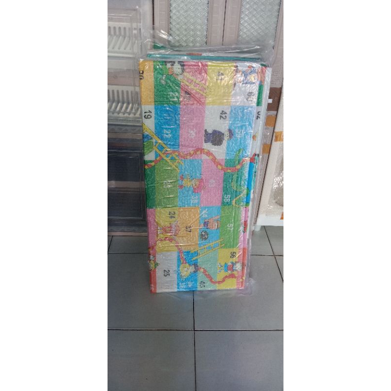 Karpet Playmat Yakimura/Karpet Lipat anak/Matras Karakter Motif Timbal Balik