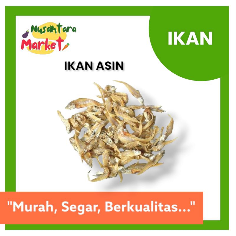 

IKAN ASIN KECIL | 1 PACK | NUSANTARA MARKET | IKAN ASIN BULU AYAM
