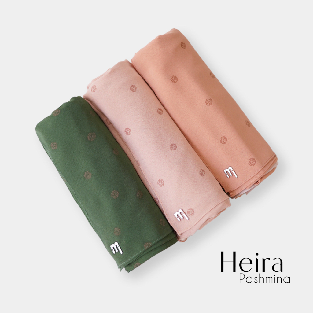 Monel - Hijab Pashmina instan - Heira