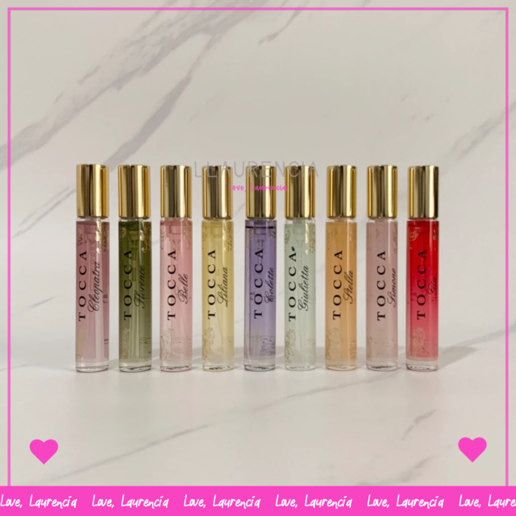 TOCCA Florence Cleopatra Stella Giulietta Gia Eau de Parfum mini miniature bottle spray / perfume