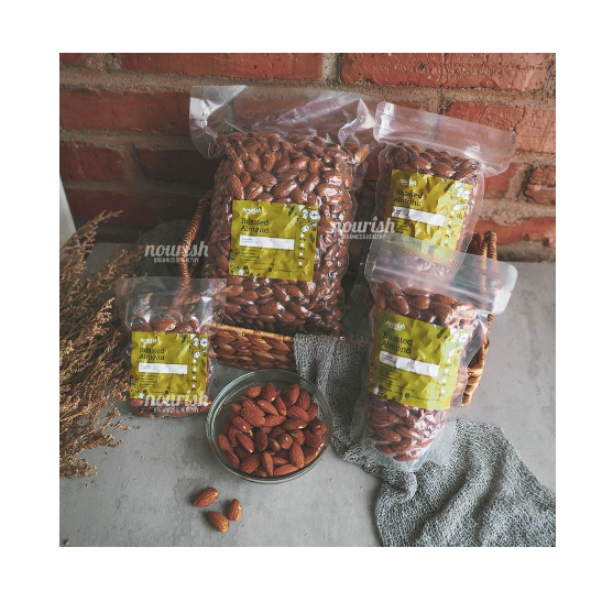 

Almond Panggang Original (Roasted Almond Plain) 1kg