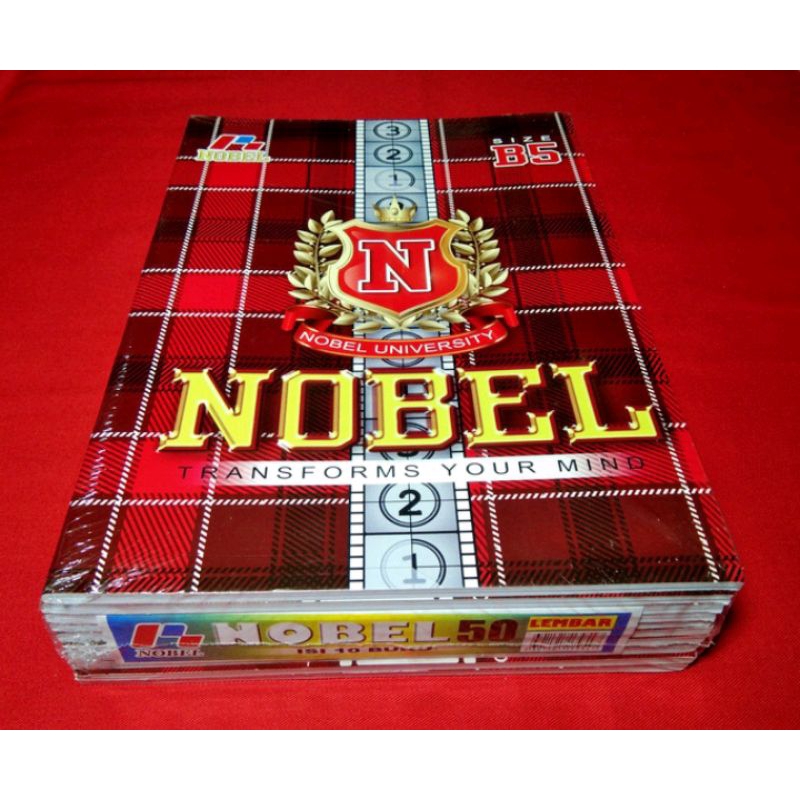 

Nobel buku tulis maxy campus 50 lbr (1 pack - 10 pcs )