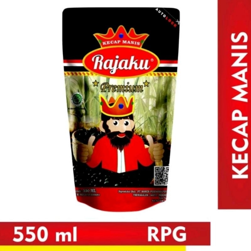 

KECAP MANIS RAJAKU KEMASAN POUCH 550 ML PREMIUM DAN BERKUALITAS