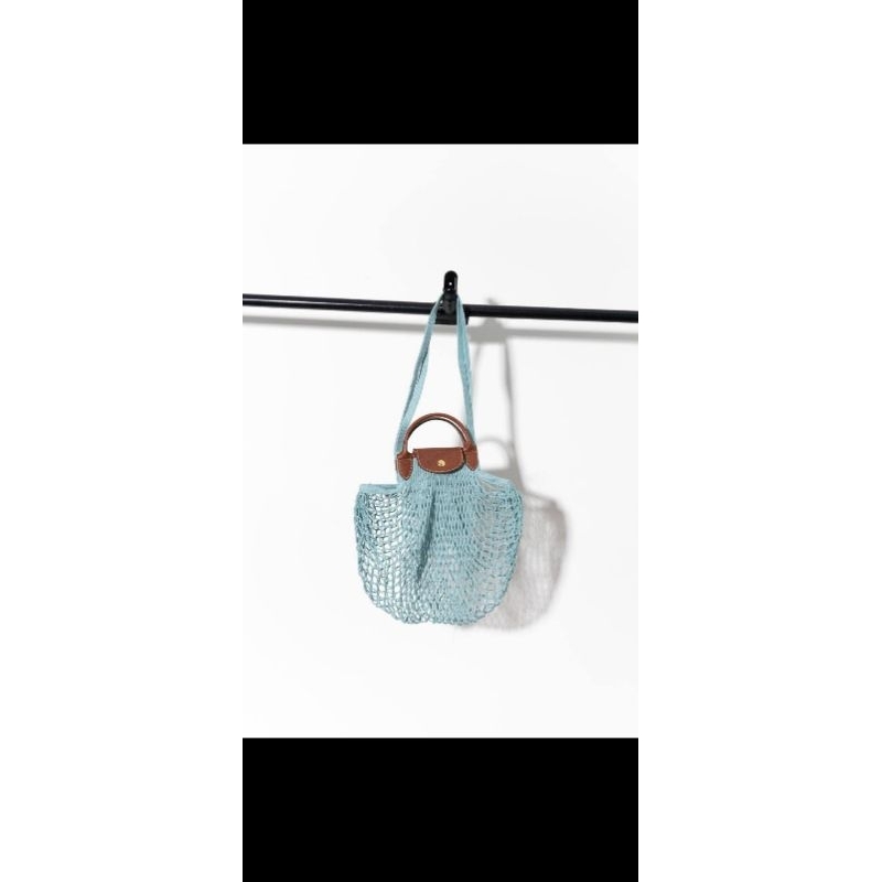 tas le pliage filet top handle lagoon