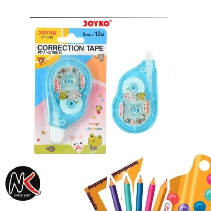 

Correction Tape JOYKO CT-540/Pita Koreksi/Tip-Ex Kertas