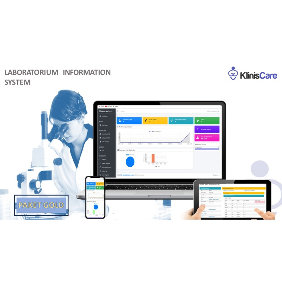 Sistem Informasi Laboratorium (paket gold)