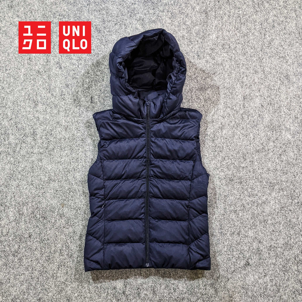 Ultralight - Rompi Vest Cacing Gunung Outdoor Bulu Angsa Pria Wanita Unisex Goose Down Second Bekas 