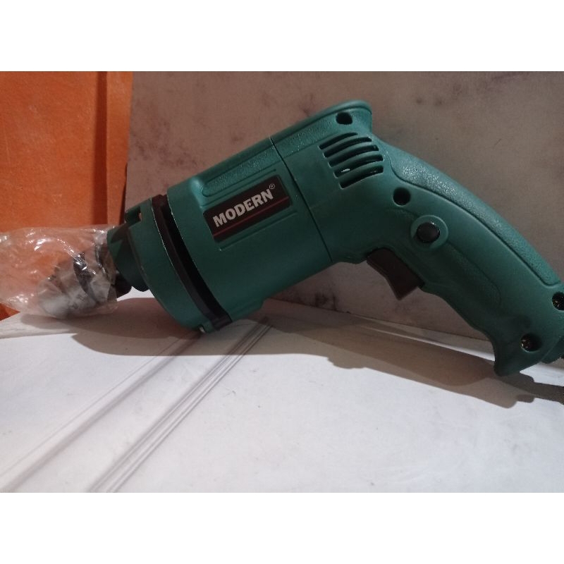 Mesin bor listrik modern mod.Jiz-10B electric drill ukuran kecil mudah dipegang