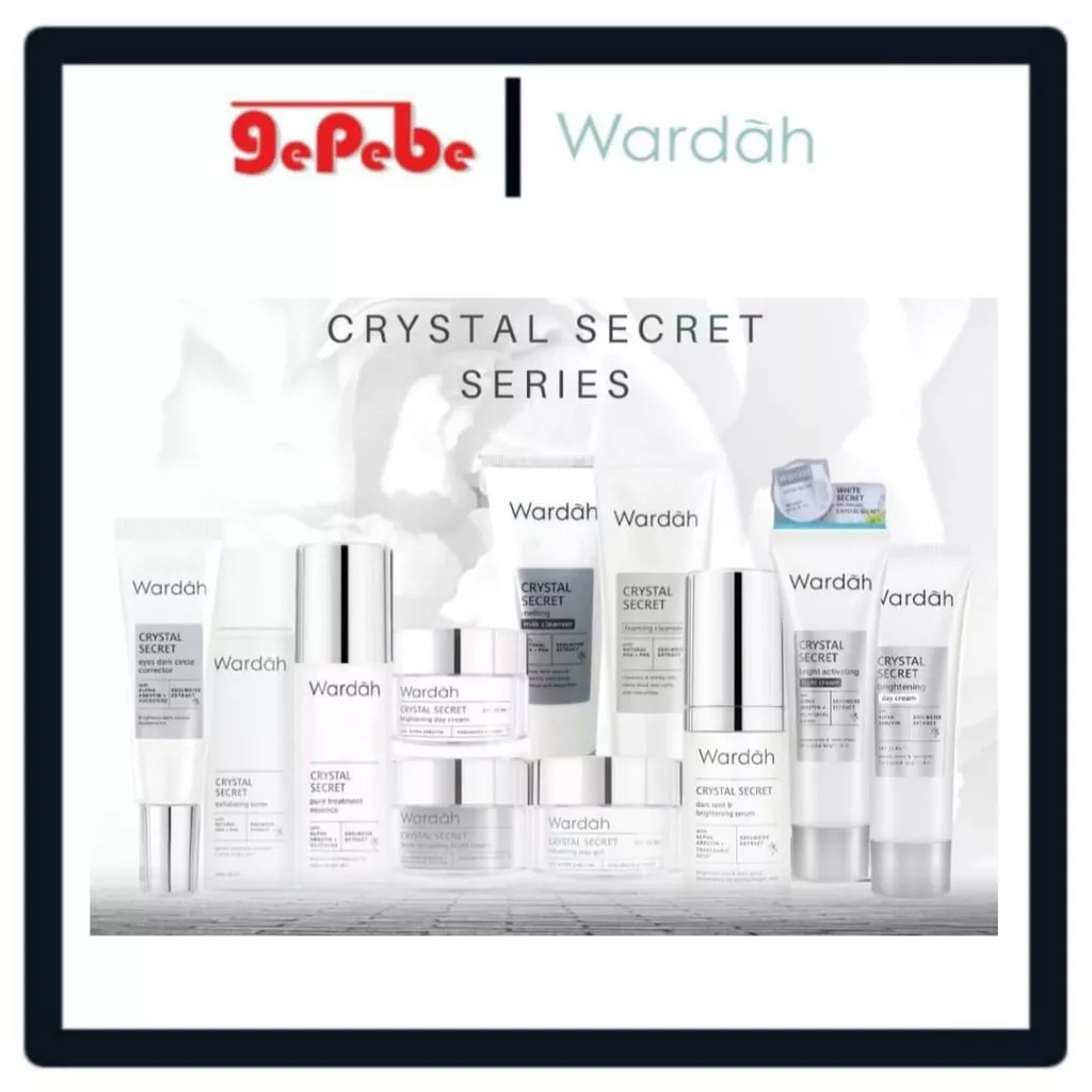 WARDAH CRYSTAL SECRET SERIES