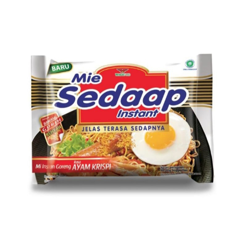 

Sedaap Mie Instan Goreng Ayam Krispi ( 6pcs)