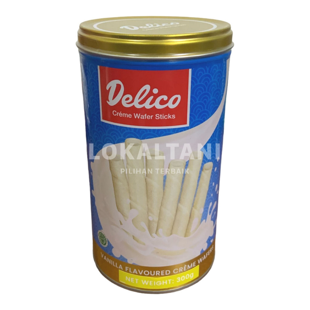 

Wafer Delico Creme Stick 300 Gram / Wafer Delico / Wafer Cokelat