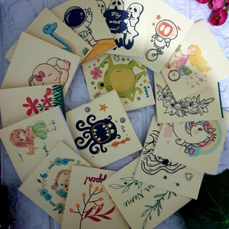 

buku tulis A7 & A6 FREE CUSTOM NAMA